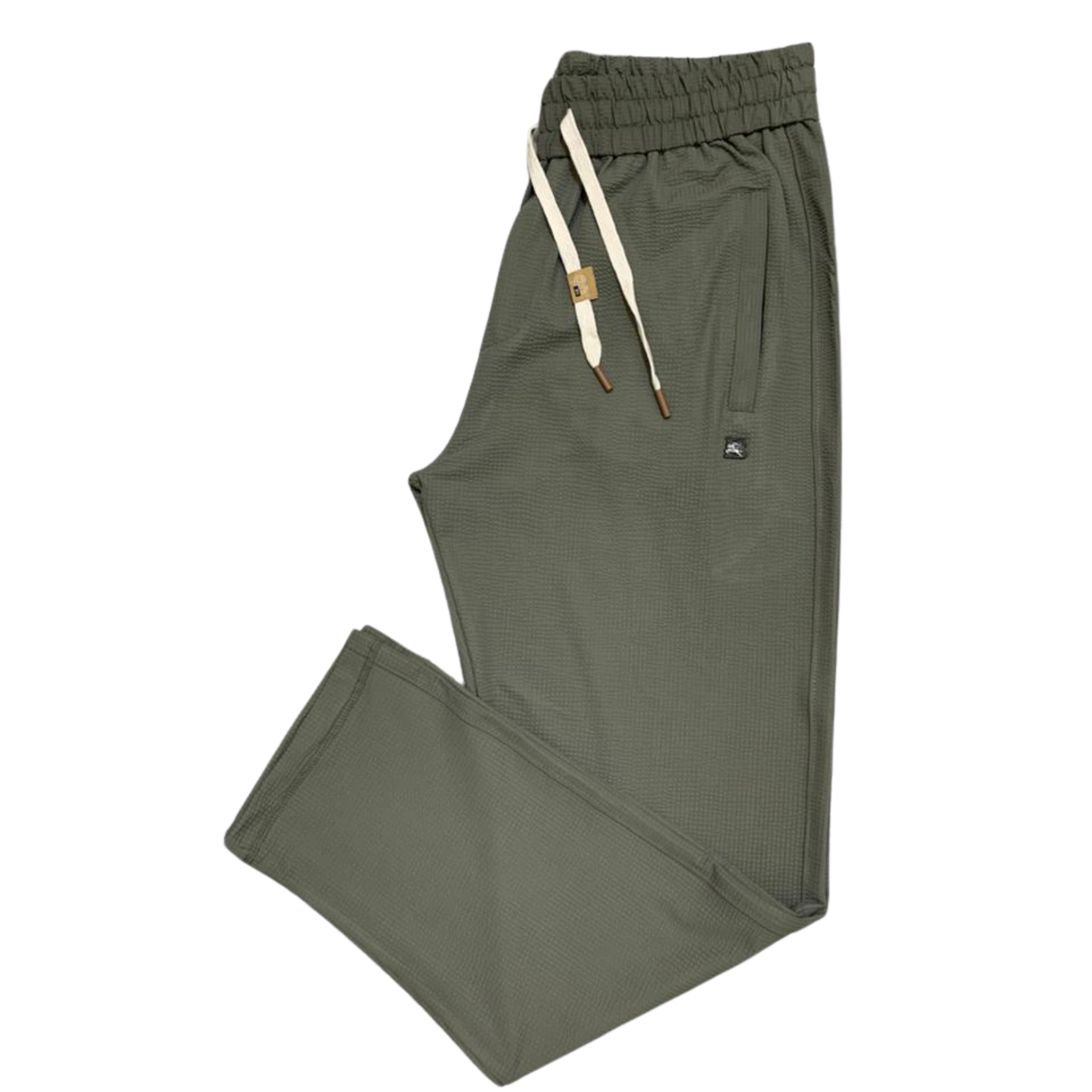 Burb Imported Bubble Lycra Straight Trouser