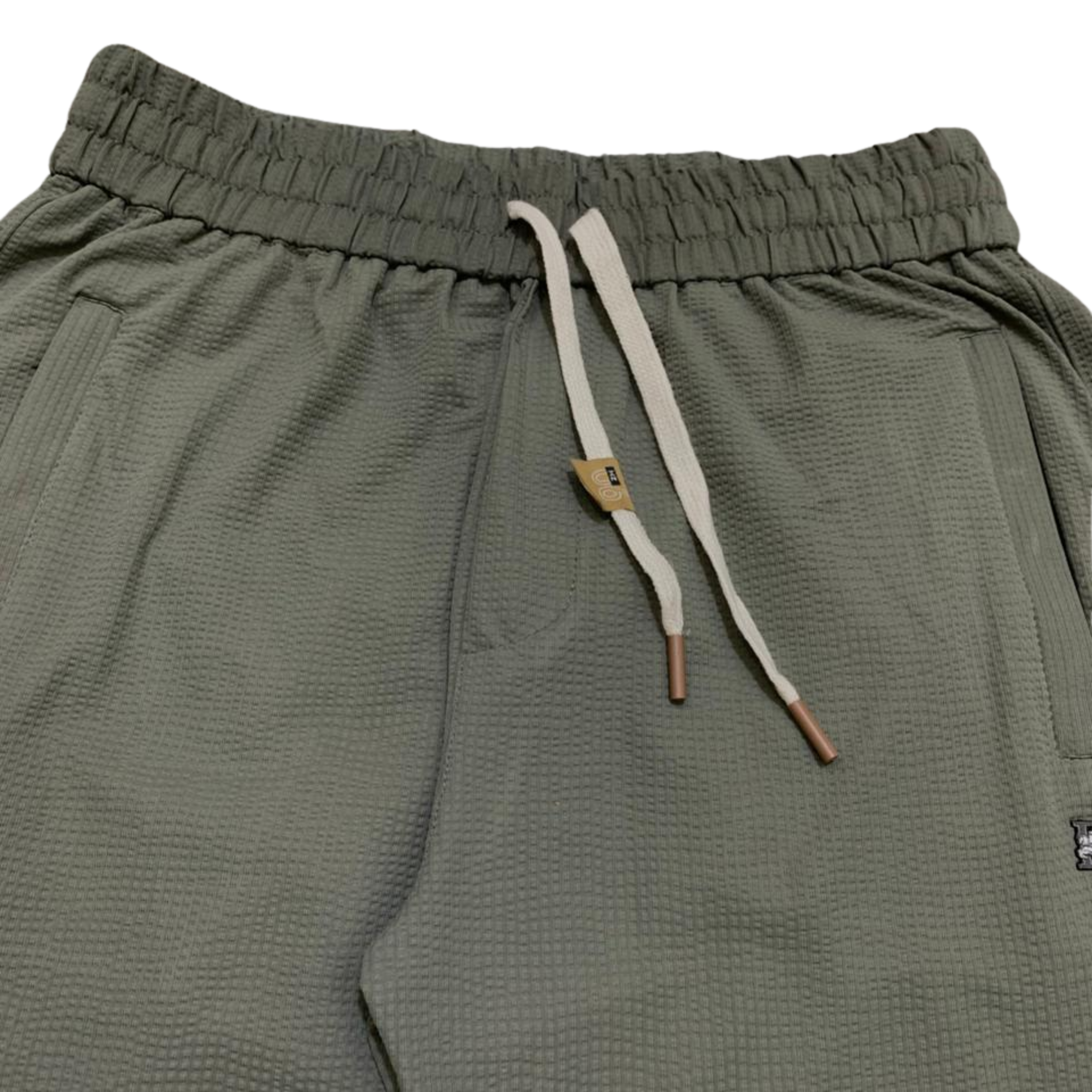 Burb Imported Bubble Lycra Straight Trouser