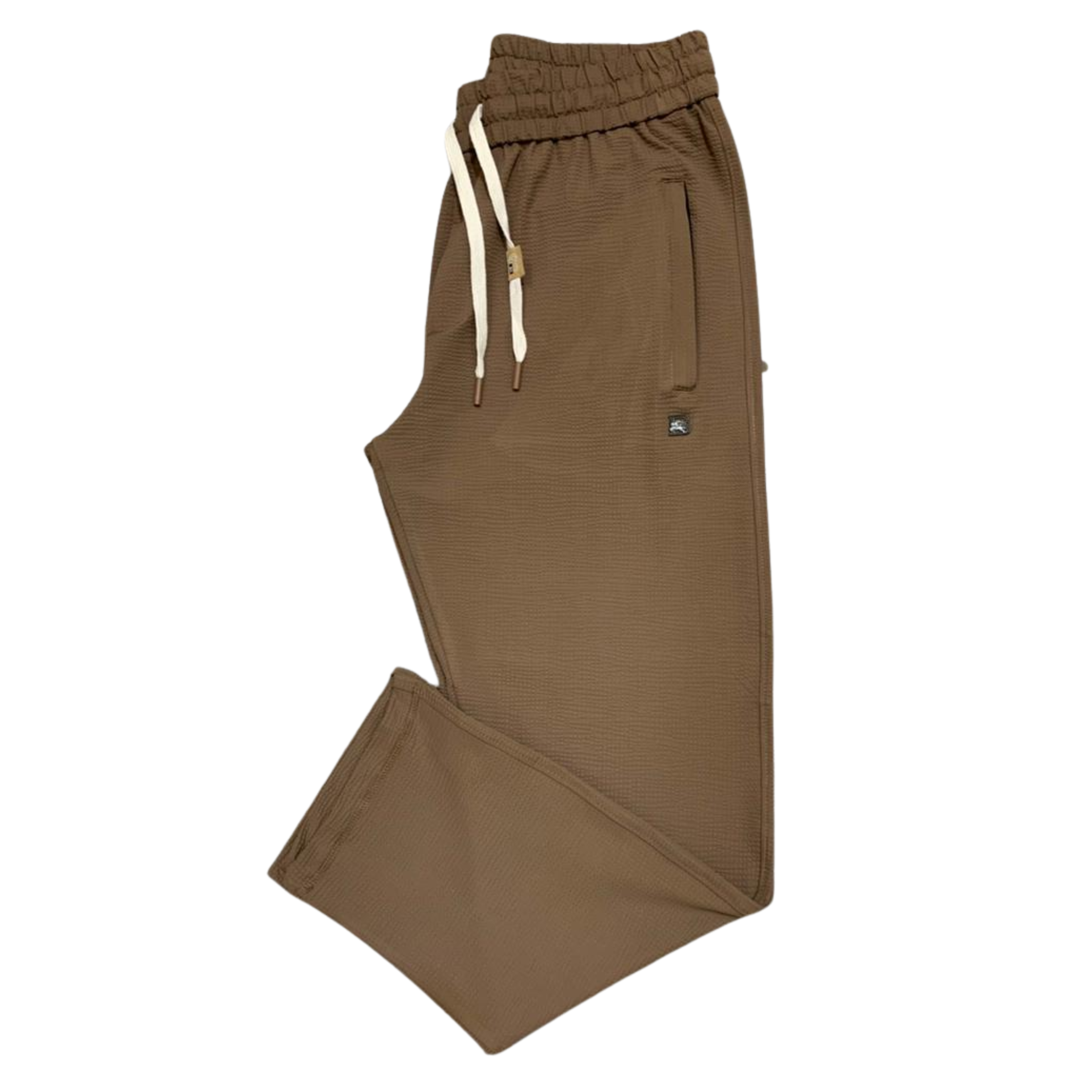 Burb Imported Bubble Lycra Straight Trouser