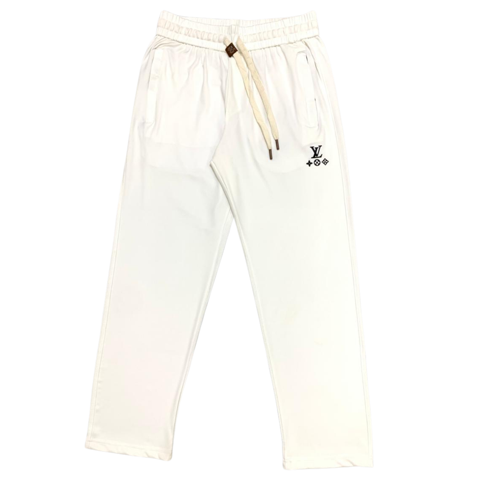 Imported Box Texture 4-Way Stretch Casual Trouser with Back Pocket Embosing